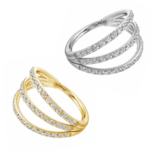 ARGOLA TRIPLE ZIRC CUBIC TIT (ACX13/18)