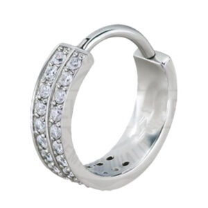 CONCH 2 FILEIRA ZIRC BR AÇO