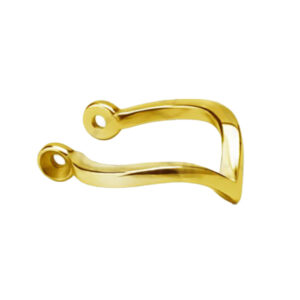 CONCH BARBELL PLAIN V SHAPED AÇO