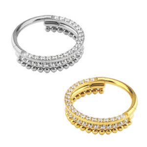 ARGOLA TIT BEADS E ZIRC (CX22)