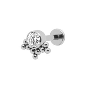 LBT PALHA BEADED ZIRC BR TIT (CX4)