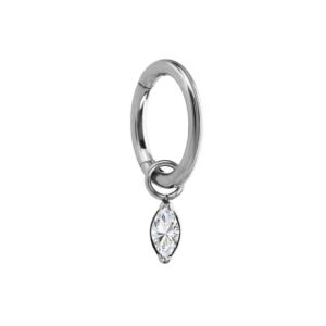 ARGOLA OVAL PINGENTE TIT