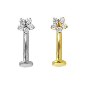 BNN MINI FLOR 5MM CZ DISC TIT (UCX9)