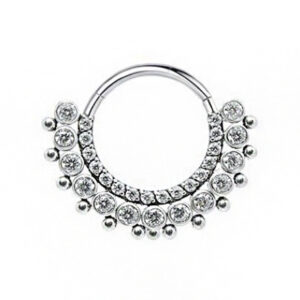 ARGOLA CLICKER 1 P 13 ZIRC BEAD TIT (ACX2)