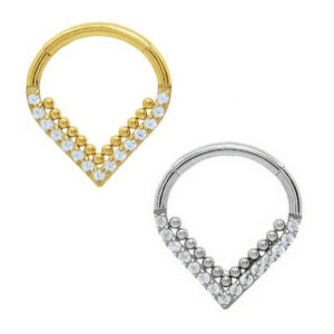 CLICKER V ZIR BEADED TIT (ACX4)