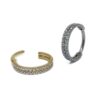 ARGOLA CLICKER 2 FILEIRA ZIRC TIT (ACX16)