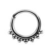 ARGOLA CLICKER INDIANO 2F AÇO