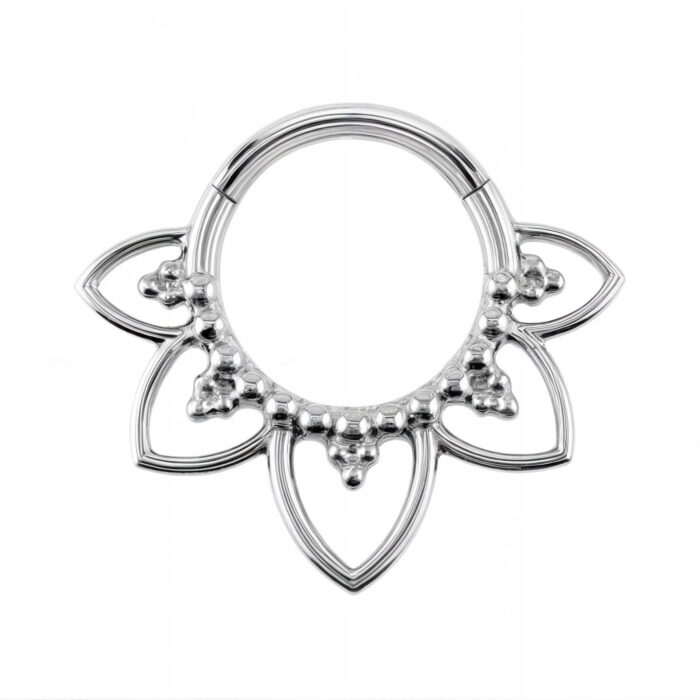 ARGOLA CLICKER PRIMAVERA AÇO