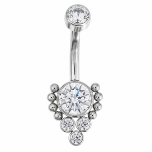 BNN 1 ZIRC TRIANGLE 8 BEADED TIT (UCX6)