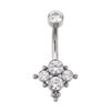 BNN LOSANGO 4 ZIRC 9 BEADED TIT (UCX6)