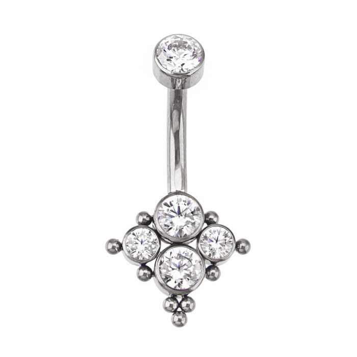 BNN LOSANGO 4 ZIRC 9 BEADED TIT (UCX6)