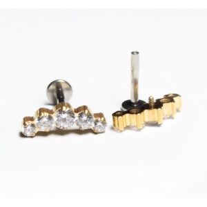 LBT CLUSTER PRONG ZIRC CUBIC TIT (CX8)