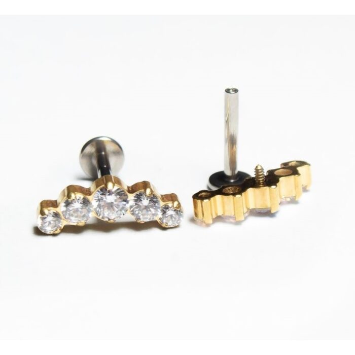 LBT CLUSTER PRONG ZIRC CUBIC TIT (CX8)