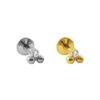LBT PIN.P TRILLION 2 BOLL 1 ZIRC TIT (PCX9)
