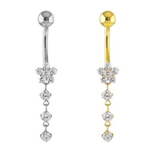 UMBIGO FLOR TRIO P.LUZ CZ TIT (CXU10)