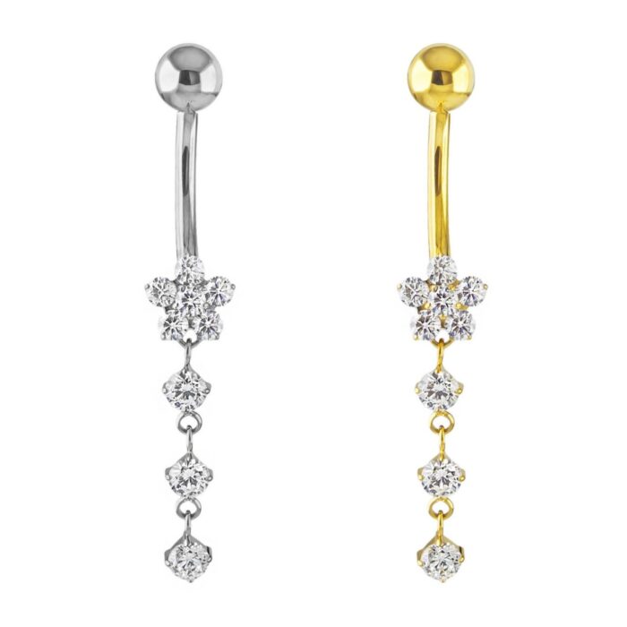 UMBIGO FLOR TRIO P.LUZ CZ TIT