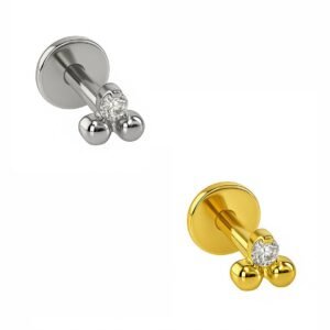 LBT PIN.P TRILLION 2 BOLL 1 ZIRC TIT (PCX3)