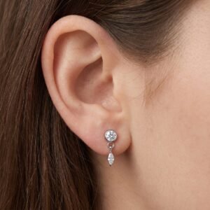 Labret P. Luz com Navete Pendurada Tit