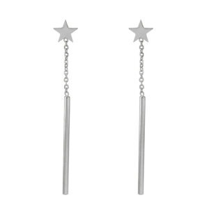 BRINCO ESTRELA CORRENTE PENDULO AÇO