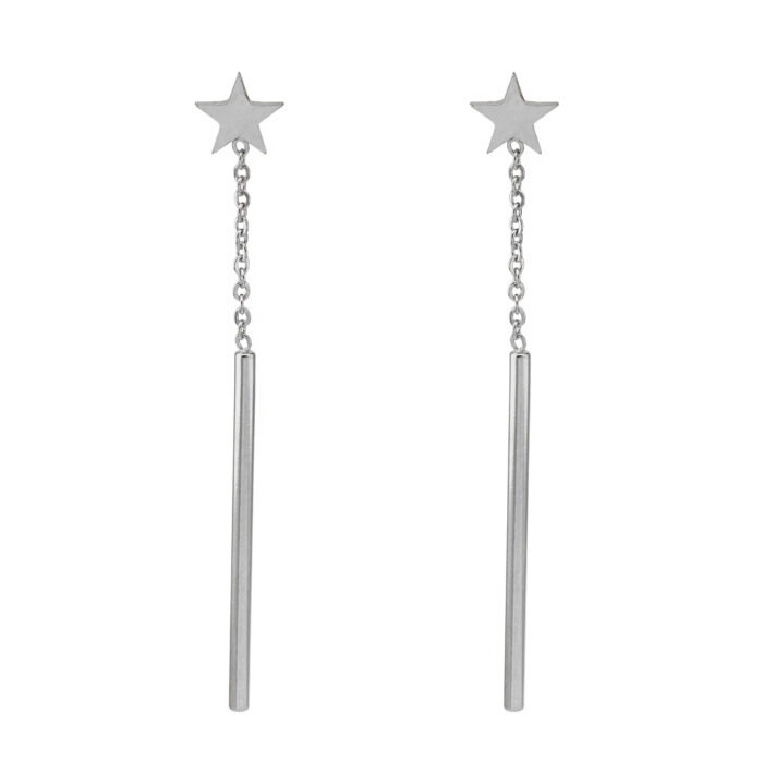 BRINCO ESTRELA CORRENTE PENDULO AÇO - Image 2