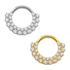 ARGOLA GLAM ZIRCONIA TIT