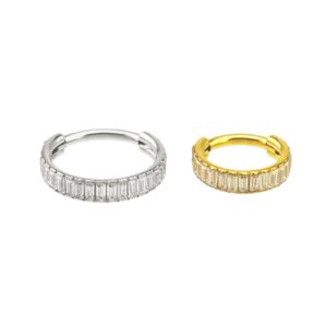 ARGOLA MULT BAGUETTE CZ TIT