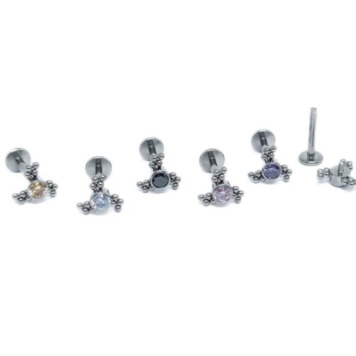 LBT TIT VENTAS 1 ZIRC 12 BEADED R/I (CX17)