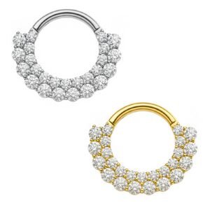 ARGOLA GLAM ZIRCONIA TIT (ACX26)