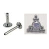LBT TIT NAT 1P ZIRC 9 BEADED D018 (CX9)