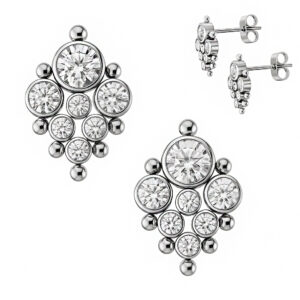 BRINCO TIT 4P E 8 BEADED D017