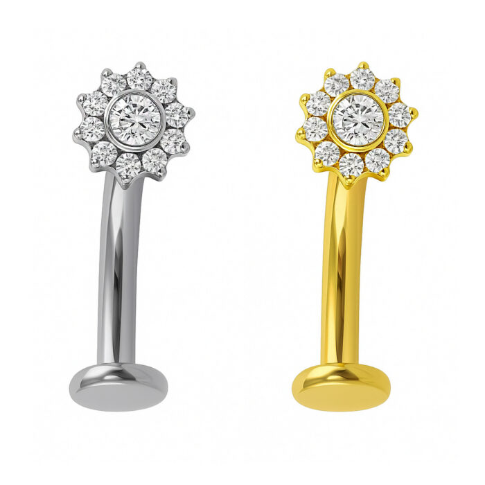 BNN TIT FLOR 10 PET CZ DISC TIT (UCX9)