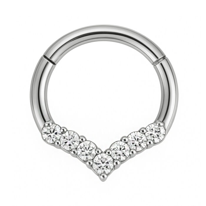 ARGOLA PAVE FRON CZ TIT (ACX9)
