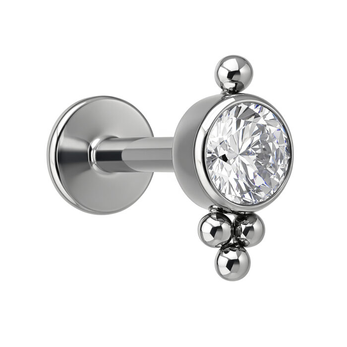 LBT TIT 1P E 4 BEADED D015 (CX11)