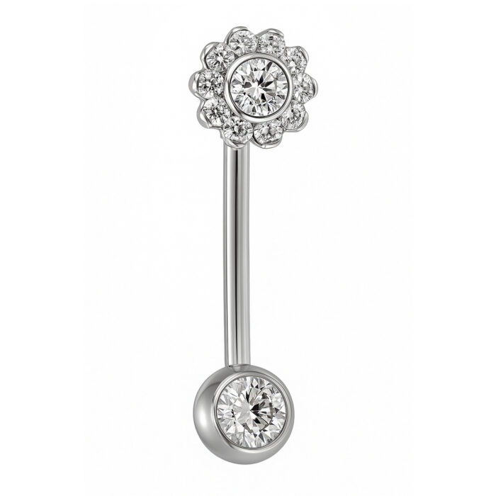 PIERCING TIT GENITAL FLOR