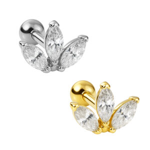 MICRO RETO MARQUISE OURO 18K