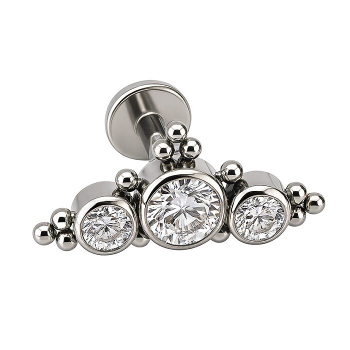 LBT TIT CLUSTER INDIANO 3P COROA ZIRC BR (CX21)