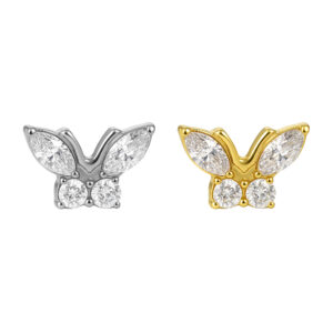 LBT BUTTERFLY CZ TIT (CX35)