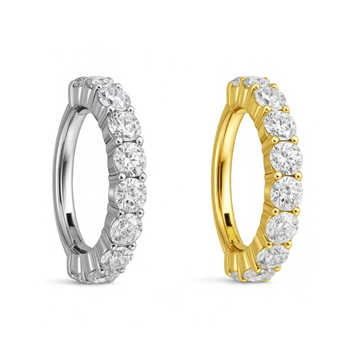 ARGOLA CLICKER GISELE CZ TIT (ACX24)