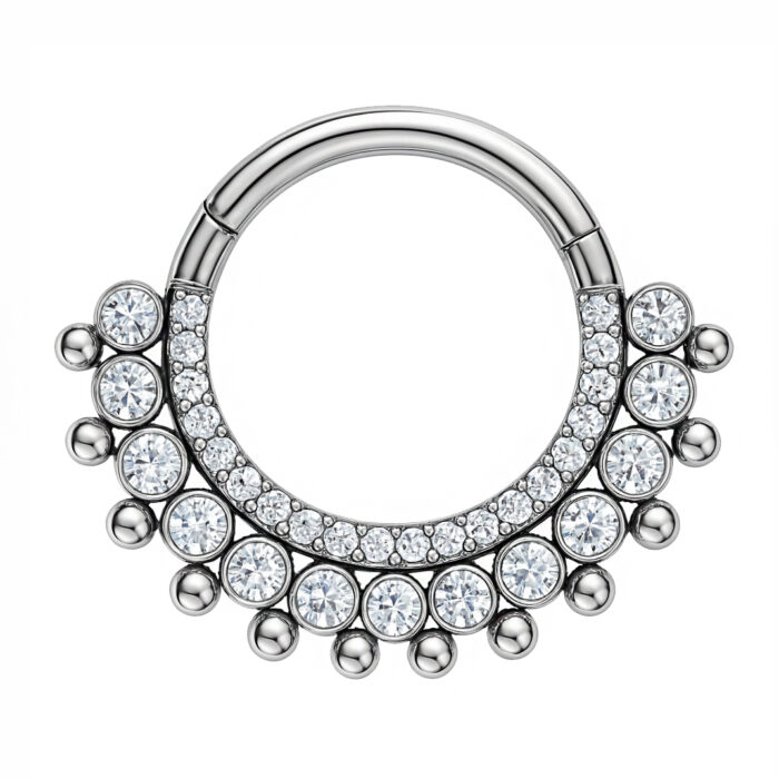 ARGOLA CLICKER 1 P 13 ZIRC BEAD TIT (ACX2)