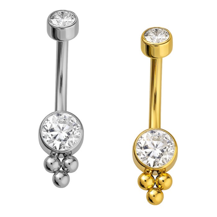 BNN TIT 1 ZIRC 3 BEADED R/I (UCX5 UCX7)