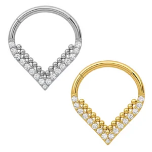 CLICKER V ZIR BEADED TIT (ACX4)