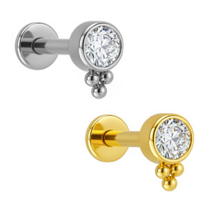 LBT TIT 1P CEN 3 BEADED D004 (CX15)