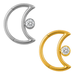 LUA CZ CUBIC CLICKER TIT (CX2)