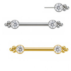 MAMILO PIN PUSH 2 ZIRC 6 BEADED LATERAL