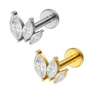 LBT GEM CRESCENTE CZ TIT (CX37)