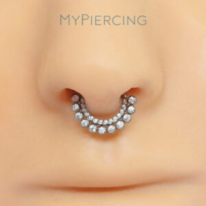 ARGOLA CLICKER 1 P E 11 ZIRC CUBIC TIT (ACX2)