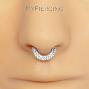 ARGOLA CLICKER DAITH 2F ZIRC BR TIT S024 (ACX1)