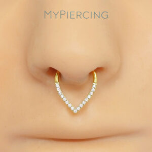 ARGOLA GOTA CLASSICA CZ TIT (CX7)