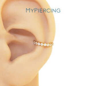 ARGOLA BIG MET SQUARE CZ TIT (ACX24)