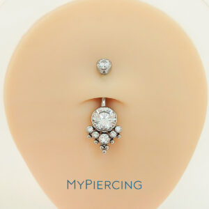 BNN TIT ZIRC BR CACHO 5P 7 BEADS(UCX1)